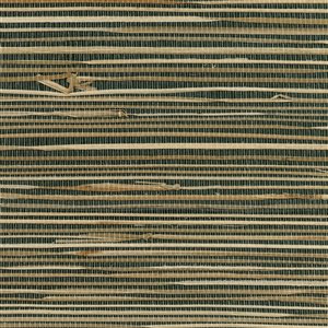 Kenneth James Canton Road Unpasted Grasscloth Wallpaper - 72-sq. ft. - Black