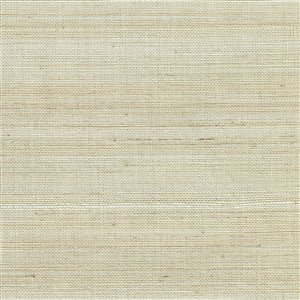 Kenneth James Canton Road Unpasted Grasscloth Wallpaper - 72-sq. ft. - Light Beige