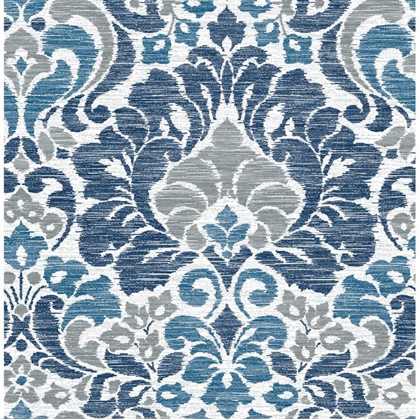 A-Street Prints Celadon Unpasted Nonwoven Wallpaper - 56.4-sq. ft. - Blue