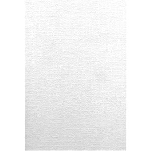 Brewster Solutions V Lou Prepasted Vinyl Wallpaper - Paintable - 56.4-sq. ft. - White