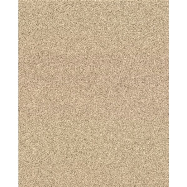 Papier peint non encollé en vinyle Surfaces par Advantage, 56,4 pi², or