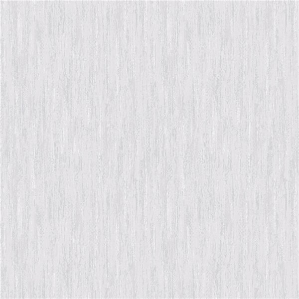 Papier peint non encollé en vinyle Bath par Advantage, 56,4 pi², gris clair