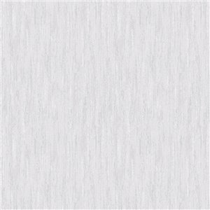 Papier peint non encollé en vinyle Bath par Advantage, 56,4 pi², gris clair