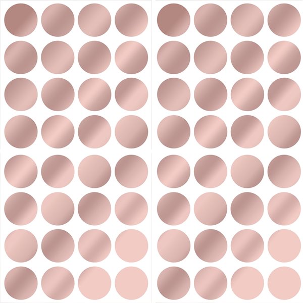 WallPops Holographic Confetti Dots SelfAdhesive Wall Sticker 48in x