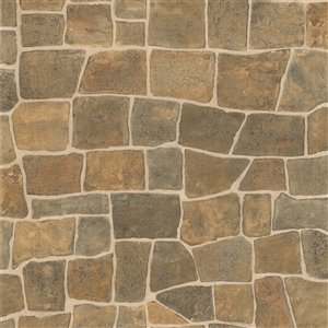 Brewster Techniques & Finishes III Prepasted Vinyl Wallpaper - 56.4-sq. ft. - Brown
