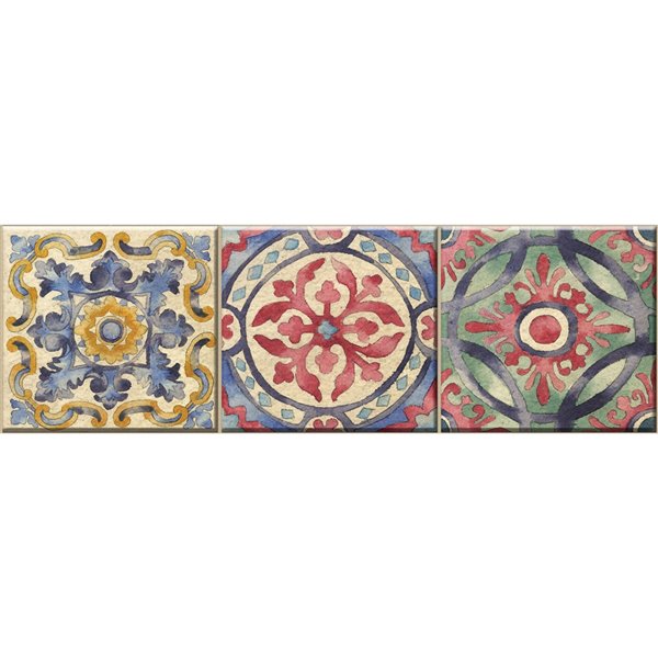 WallPops Abstract Pattern Self-Adhesive Wall Decal - 6.5-in x 144-in