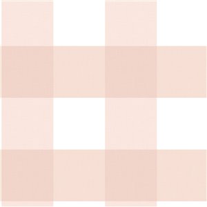 Chesapeake Farmhouse Prepasted Paper Wallpaper - 56.4-sq. ft. - Light Pink