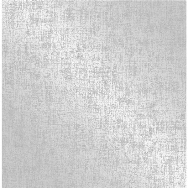 Papier peint non encollé et non tissé Medley par Fine Decor, 56,4 pi², argent