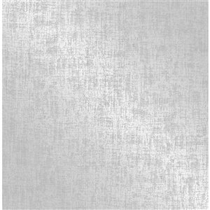 Papier peint non encollé et non tissé Medley par Fine Decor, 56,4 pi², argent