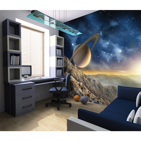 ohpopsi Galaxy Wall Mural - Unpasted - 118-in x 94-in