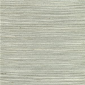 Kenneth James Canton Road Nantong Unpasted Grasscloth Wallpaper - 72-sq. ft. - Light Blue