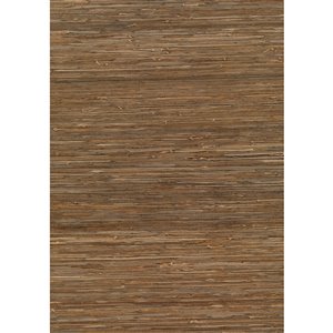 Kenneth James Jiangsu Unpasted Grasscloth Wallpaper - 72-sq. ft. - Light Brown