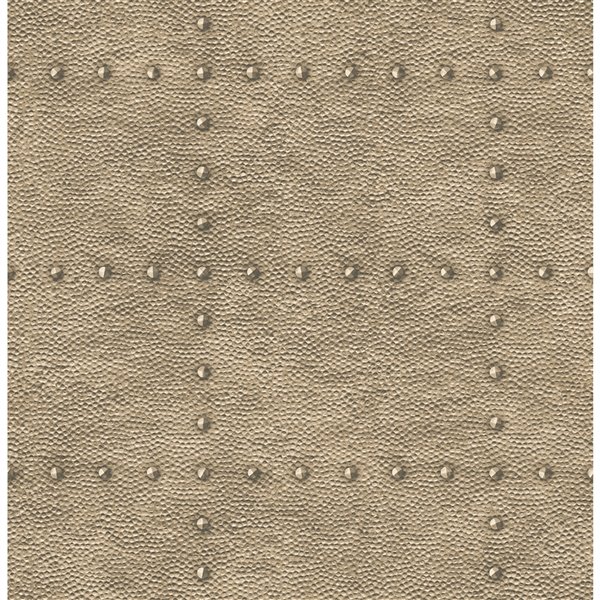 A-Street Prints Restored Unpasted Nonwoven Wallpaper - 56.4-sq. ft. - Bronze