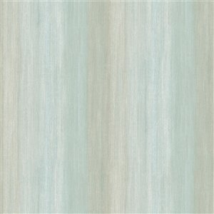 Chesapeake Seaside Living Prepasted Paper Wallpaper - 56.4-sq. ft. - Green