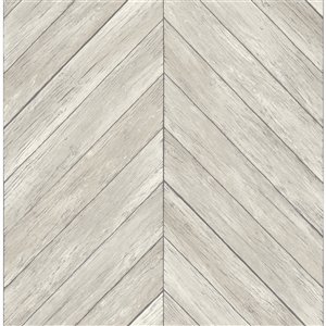 Brewster Fresh Start Unpasted Nonwoven Wallpaper - 56.4-sq. ft. - Greige