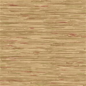 Brewster Techniques & Finishes III Unpasted Vinyl Wallpaper - 56.4-sq. ft. - Light Brown