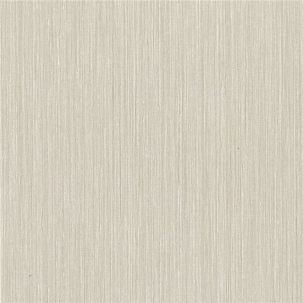 Papier peint non encollé en vinyle Derrie Texturall III par Warner Textures, 60,8 pi², beige