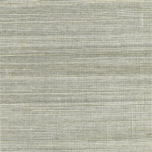 Kenneth James Canton Road Unpasted Grasscloth Wallpaper - 72-sq. ft. - Silver