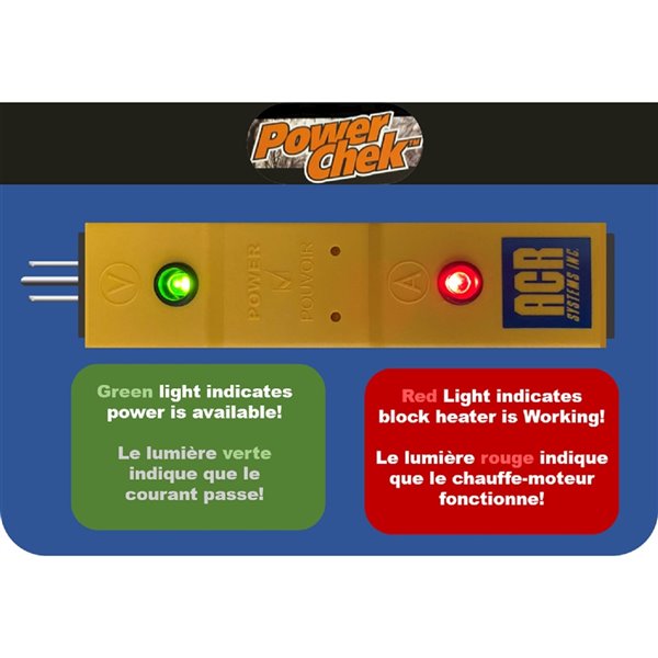 Powercheck Power Supply Indicator - Automatic Block Heater Tester
