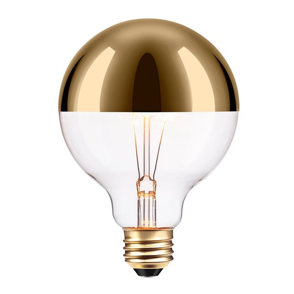 Globe Electric Designer Vintage Edison Oro Incandescent Light Bulb - 220 Lumens - 40W - Gold
