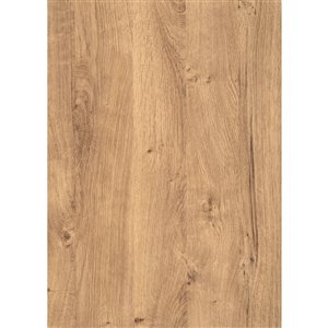 Film autocollant décoratif Chêne de Rebbick de DC Fix, 26 po x 78 po, bois brun foncé noueux