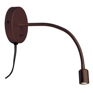 Dainolite 4.5-in H LED Wall Lamp - Oil Brushed Bronze