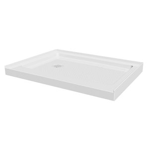 Turin Laberge Shower Base - 48-in x 32-in - Left Drain