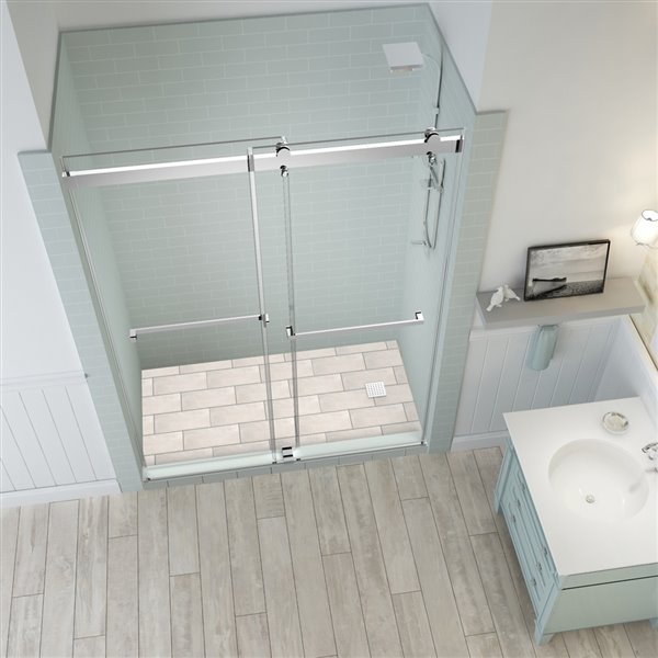 Turin Laberge Alcove Shower Door - 60-in x 75-in