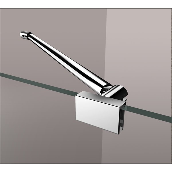 Ensemble de cabine de douche Tampa de Turin, 40 po x 40 po, chrome