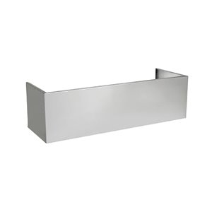 Cache-conduit pour hotte de cuisine Volcano de Turin, 60 po, acier inoxydable