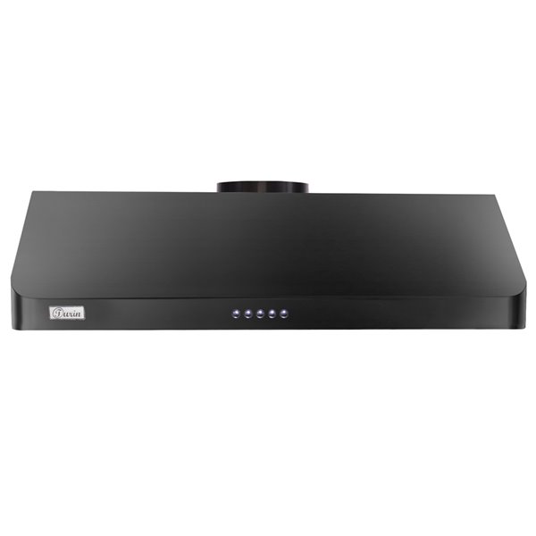 Turin Parma Under Cabinet Range Hood - 30-in - Black