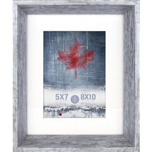 ArtMaison Canada Brushed Silver Picture Frame - (Common Size: 8-in x 10-in Actual Size 9-in x11)