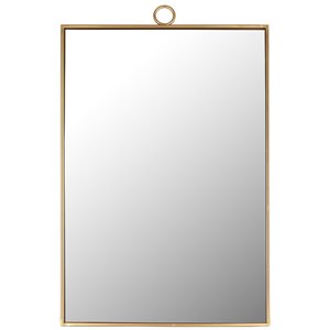 Mirrorize Canada 38-in L x 24-in W Rectangle Gold Framed Wall Mirror