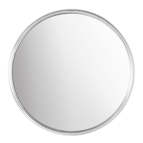 Mirrorize Canada 31 5 In Round Silver, Oval Black Framed Mirror Canada