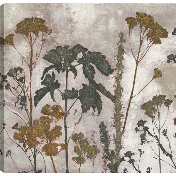 ArtMaison Canada Frameless 32in H x 32in W Botanical Canvas Print