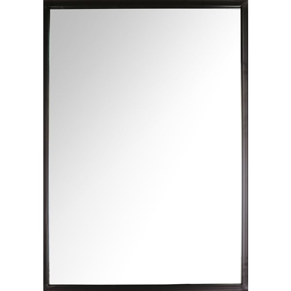 Rectangle Black Framed Vanity Mirror, Framed Bathroom Mirrors Canada