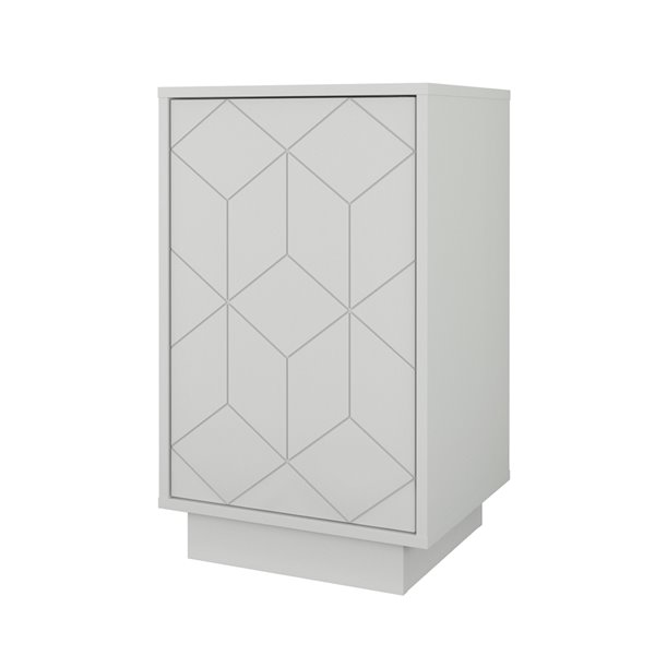 Nexera Nightstand - 1-Door - White 420103 | RONA