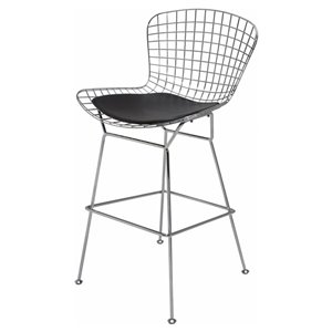 Tabouret pour comptoir Harry Bertoia de Nicer Interior, noir