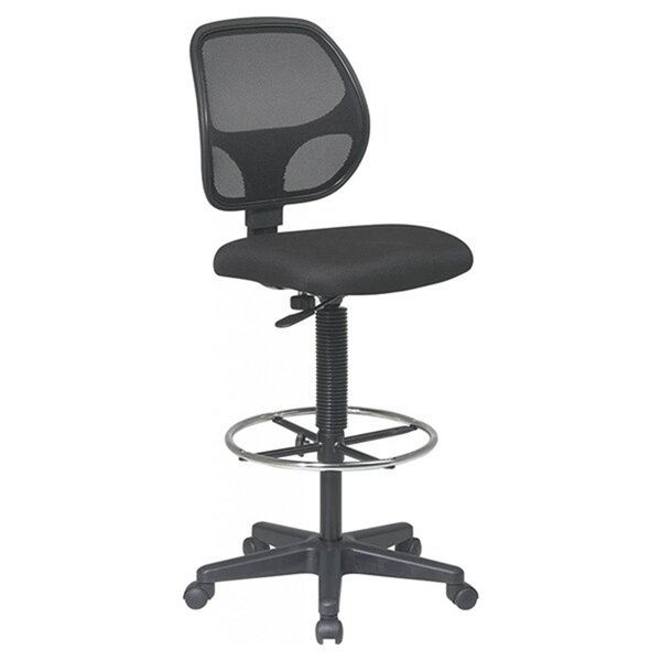 Nicer Interior Computer Desk Drafting Chair - Black