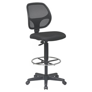 Nicer Interior Computer Desk Drafting Chair - Black