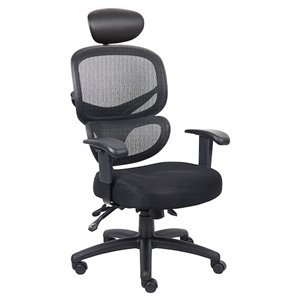 Nicer Interior Ergonomic Desk Chair - Black