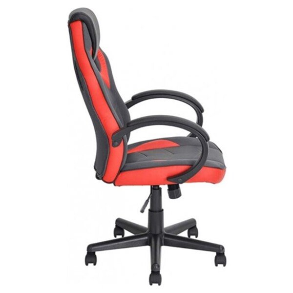 Nicer Interior Reclining Gaming Chair - Black and Red