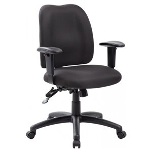 Nicer Interior Ergonomic Multi-Function Computer Chair - Black