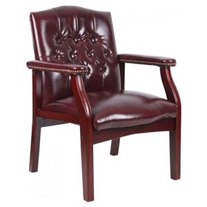 Nicer Interior Multi-Function Conference Chair - Burgundy