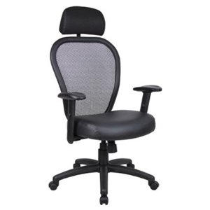 Nicer Interior Ergonomic Professional Office Chair - Black
