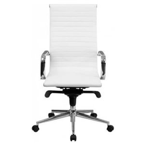 Nicer Interior Modern Eames Executive Office Chair - High Back - White