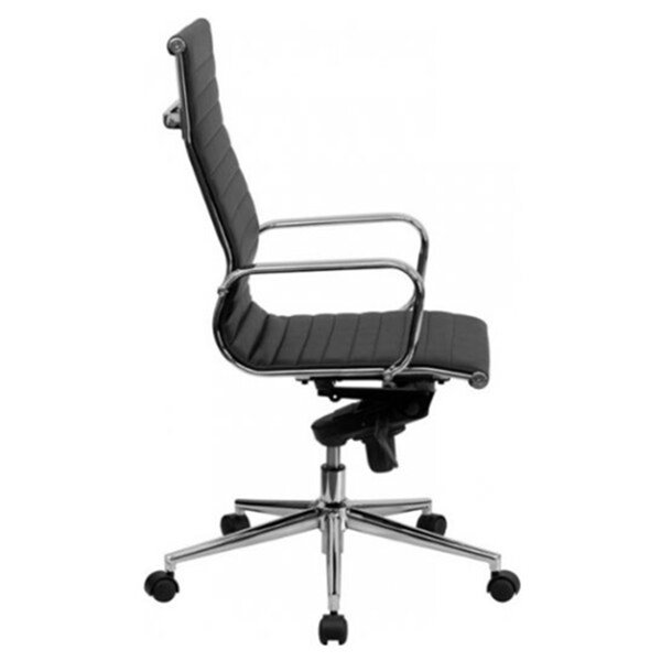 Nicer Interior Modern Eames Executive Office Chair - Black Polyurethane