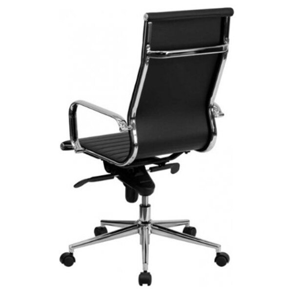 Nicer Interior Modern Eames Executive Office Chair - Black Polyurethane