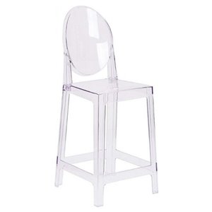 Tabouret de comptoir par Nicer Interior, de style mi-siècle/moderne transparent