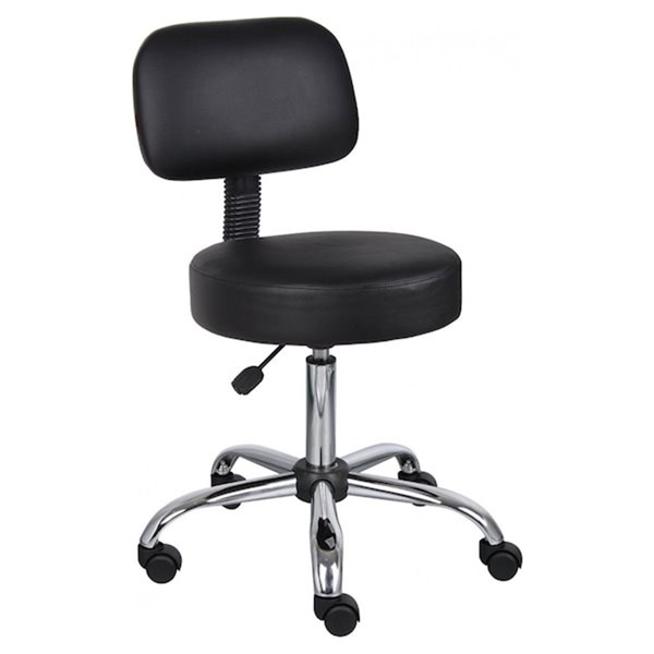 Nicer Interior Medical Drafting Stool - Black